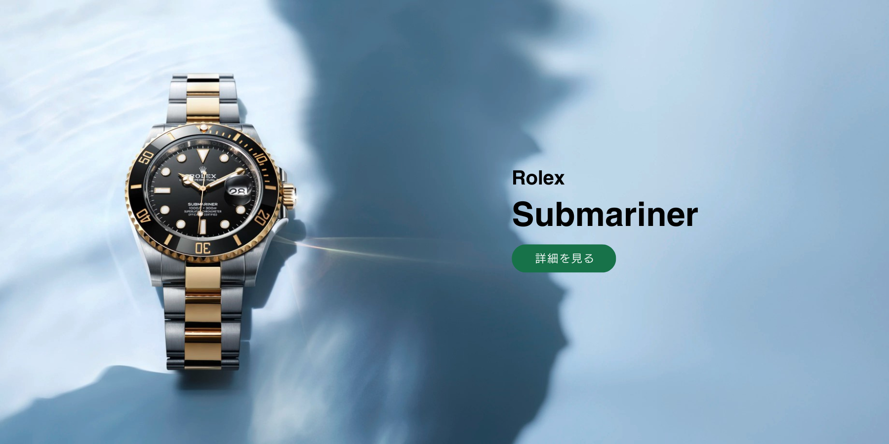 ROLEX watch banner