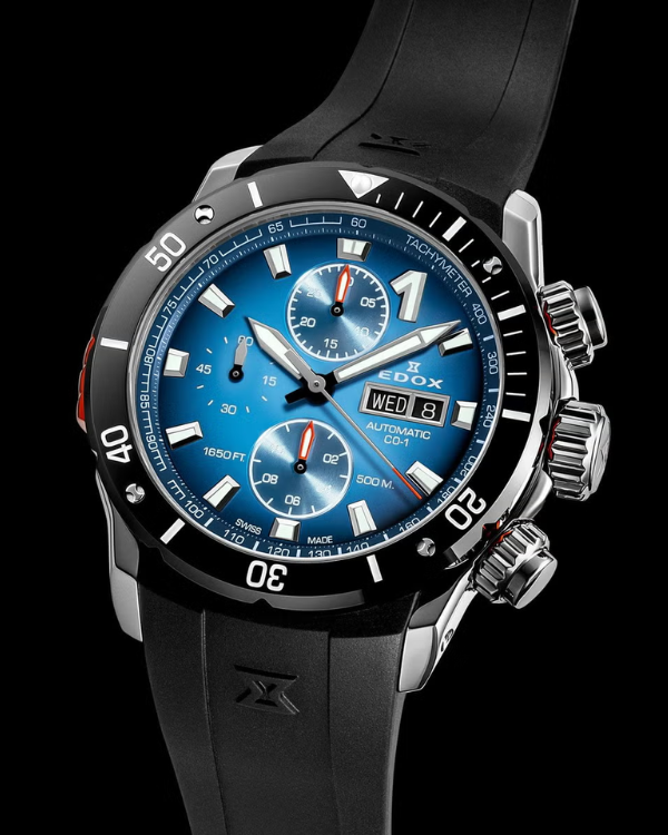 EDOX CHRONOFFSHORE-1 BEZEL LOCK CHRONOGRAPH AUTOMATIC 1