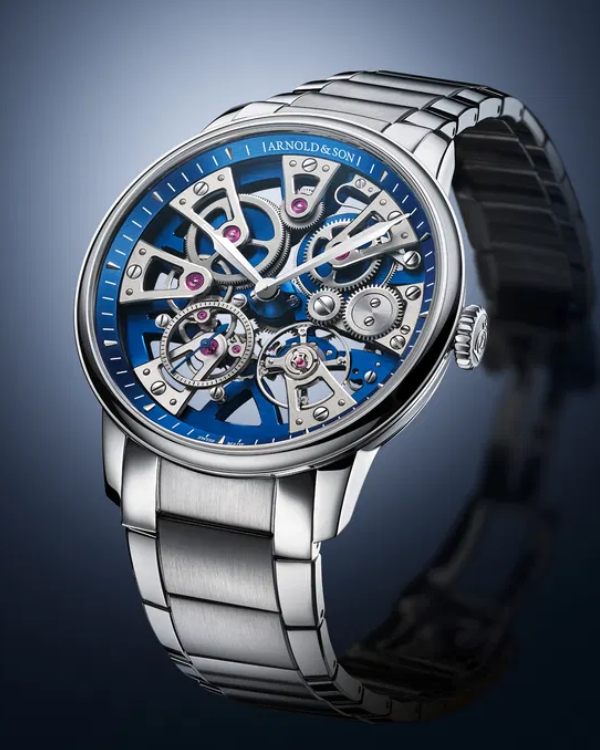 ARNOLD & SON Nebula 40 Steel Blue 1NEGS.U01A.S135D