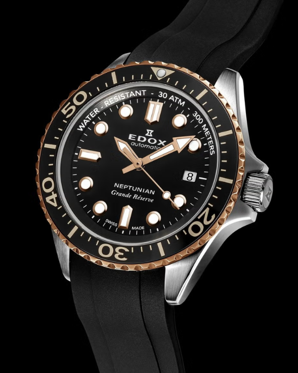 EDOX NEPTUNIAN GRANDE RESERVE DATE AUTOMATIC 1