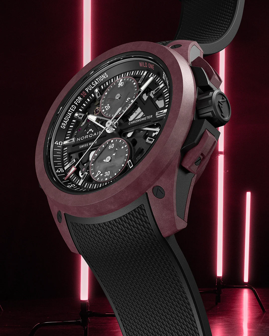 ノルケイン Wild ONE Skeleton Chrono Limited Edition N3002.40Q02.B01 イメージ0